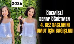 Ödemişli Serap Öğretmen 4. Kez Saçlarını Umut İçin Bağışladı