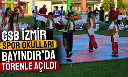 GSB İzmir spor okulları Bayındır'da törenle açıldı