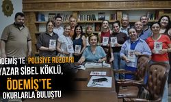 Ödemiş’te polisiye rüzgarı YAZAR SİBEL KÖKLÜ, ÖDEMİŞ’TE OKURLARLA BULUŞTU