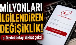 Milyonları ilgilendiren değişiklik! e-Devlet detayı dikkat çekti