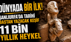 Dünyada bir ilk! Şanlıurfa'da tarihi baştan yazacak keşif 11 bin yıllık heykel