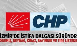 İzmir’de İstifa Dalgası Sürüyor: Ödemiş, Beydağ, Kiraz, Bayındır ve Tire Listede