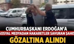 Cumhurbaşkanı’na sosyal medyadan hakaretler savuran yakalandı
