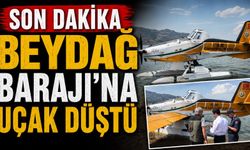 Beydağ Barajı’na Uçak Düştü