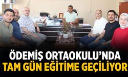 Ödemiş Ortaokulu’nda Tam Gün Eğitime Geçiliyor