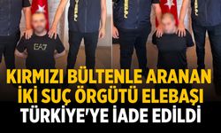 Kırmızı bültenle aranan iki suç örgütü elebaşı Türkiye'ye iade edildi
