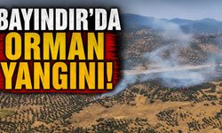 BAYINDIR’DA ORMAN YANGINI!