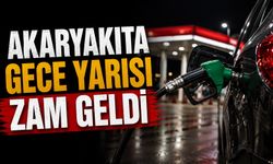 Akaryakıta gece yarısı zam geldi