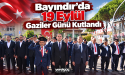 Bayındır’da 19 Eylül Gaziler Günü Kutlandı