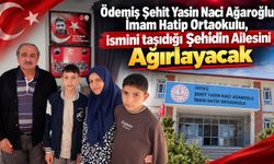 Ödemiş Şehit Yasin Naci Ağaroğlu İmam Hatip Ortaokulu, ismini taşıdığı Şehidin Ailesini Ağırlayacak