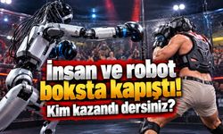 İnsan ve robot boksta kapıştı! Kim kazandı dersiniz?