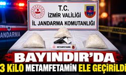 Bayındır’da 3 kilo metamfetamin ele geçirildi