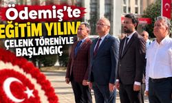 Ödemiş’te Eğitim Yılına Çelenk Töreniyle Başlangıç