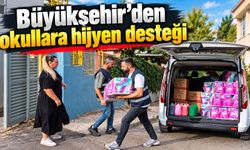Büyükşehir’den okullara hijyen desteği