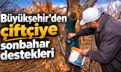 Büyükşehir’den çiftçiye sonbahar destekleri