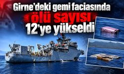 Girne'deki gemi faciasında ölü sayısı 12'ye yükseldi