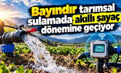 Bayındır tarımsal sulamada akıllı sayaç dönemine geçiyor