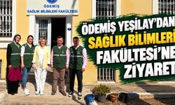 ÖDEMİŞ YEŞİLAY’DAN SAĞLIK BİLİMLERİ FAKÜLTESİ’NE ZİYARET