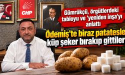 Gümrükçü, örgütlerdeki tabloyu ve ‘yeniden inşa’yı anlattı Ödemiş'te biraz patatesle küp şeker bırakıp gittiler!