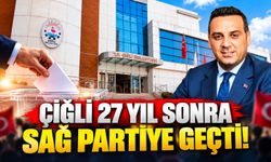 Çiğli 27 yıl sonra sağ partiye geçti!