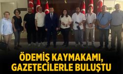 Ödemiş Kaymakamı, gazetecilerle Buluştu