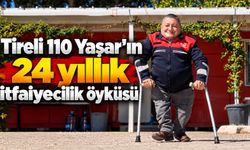 Tireli 110 Yaşar”ın 24 yıllık itfaiyecilik öyküsü