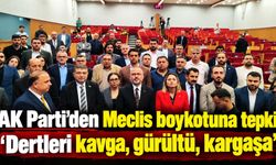 AK Parti’den Meclis boykotuna tepki ‘Dertleri kavga, gürültü, kargaşa’