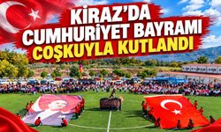 KİRAZ’DA CUMHURİYET BAYRAMI COŞKUYLA KUTLANDI