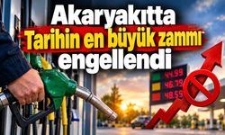 Akaryakıtta Tarihin en büyük zammı engellendi