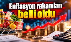 Enflasyon rakamları belli oldu