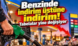 Benzinde indirim üstüne indirim! Tabelalar yine değişiyor