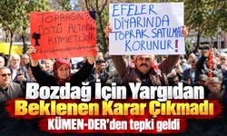 Bozdağ İçin Yargıdan Beklenen Karar Çıkmadı KÜMEN-DER’den tepki geldi