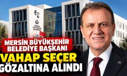 Mersin Büyükşehir Belediye Başkanı Vahap Seçer gözaltına alındı