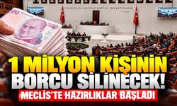 1 milyon kişinin borcu silinecek! Meclis'te hazırlıklar başladı