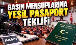 Basın Mensuplarına yeşil pasaport teklifi