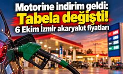Motorine indirim geldi: Tabela değişti! 6 Ekim İzmir akaryakıt fiyatları