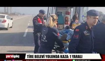 Tire’de kaza: 1 yaralı