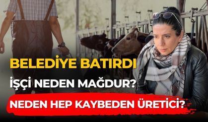 BELEDİYE BATIRDI İŞÇİ NEDEN MAĞDUR? NEDEN HEP KAYBEDEN ÜRETİCİ?