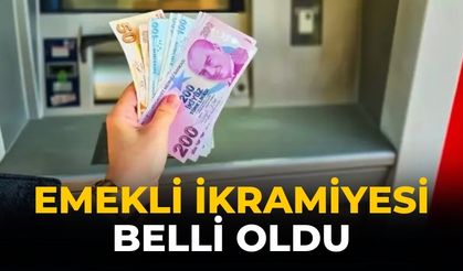 Emekli ikramiyesi belli oldu