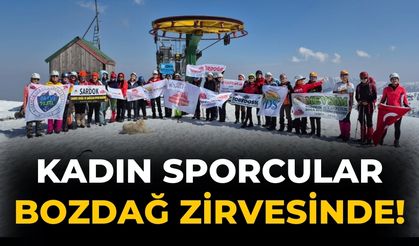 Kadın Sporcular Bozdağ Zirvesinde!