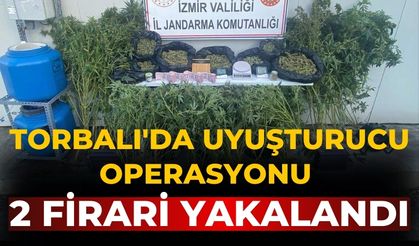 TORBALI'DA UYUŞTURUCU OPERASYONU 2 Firari Yakalandı