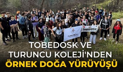 Tobedosk ve Turuncu Koleji'nden Örnek Doğa Yürüyüşü