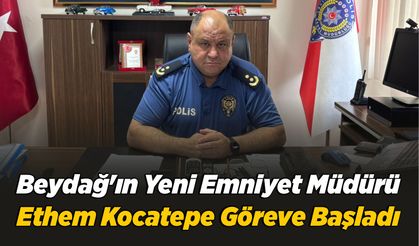 Beydağ'ın Yeni Emniyet Müdürü Ethem Kocatepe Göreve Başladı
