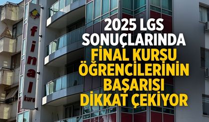 2025 LGS SONUÇLARINDA FİNAL KURSU ÖĞRENCİLERİNİN BAŞARISI DİKKAT ÇEKİYOR