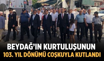 BEYDAĞ’IN KURTULUŞUNUN 103. YIL DÖNÜMÜ COŞKUYLA KUTLANDI