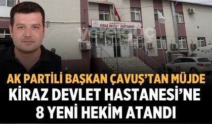 Kiraz Devlet Hastanesi’ne 8 Yeni Hekim Atandı