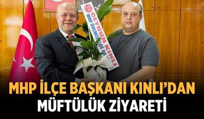 MHP İlçe Başkanı Kınlı’dan Müftülük Ziyareti
