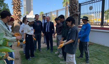 EÜ Bayındır MYO İzmir Adliyesinin peyzaj düzenlemesini yapıyor