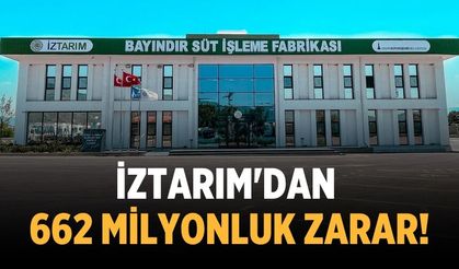 İZTARIM'dan 662 milyonluk zarar!