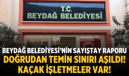 Beydağ Belediyesi’nin Sayıştay raporu